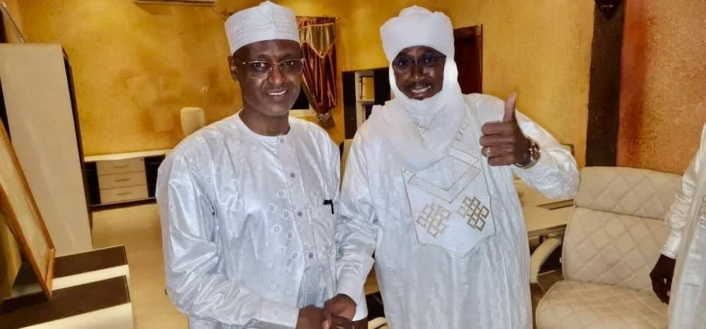 Yaya Dillo et le général Saleh Déby Itno